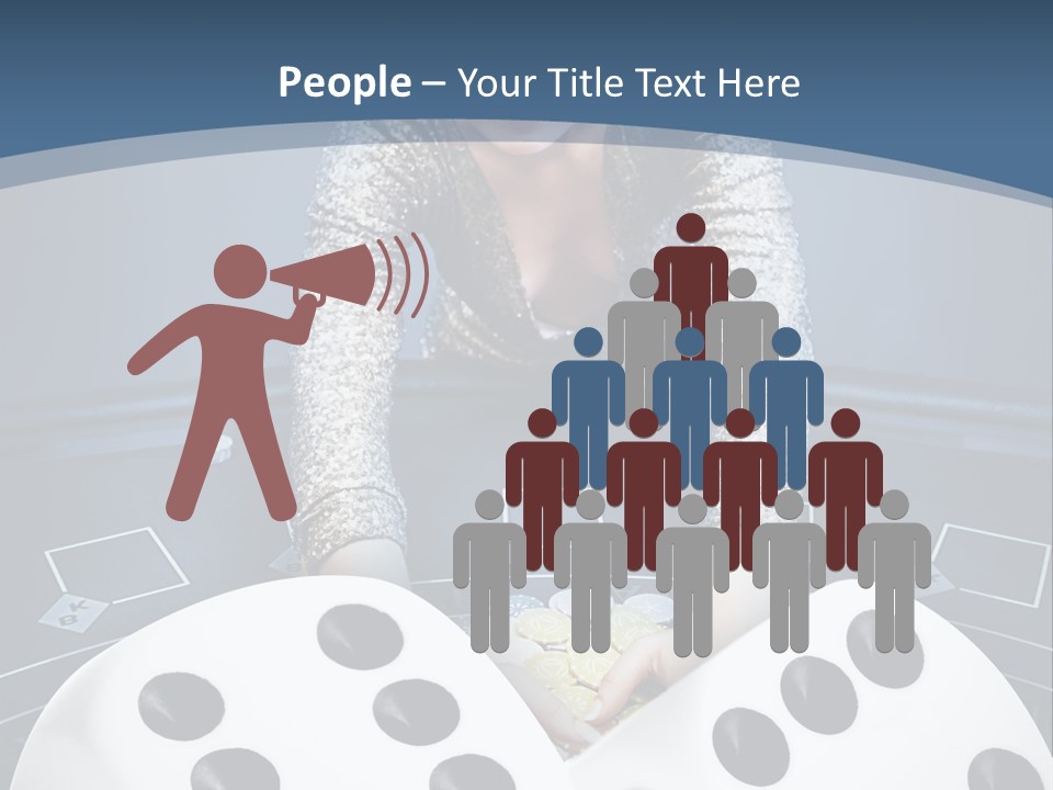 Taking Caucasian Illustration PowerPoint Template