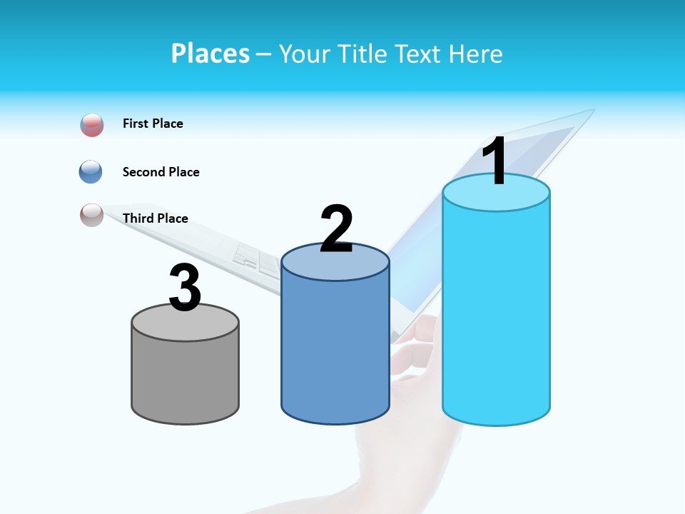 Adult Part Holding PowerPoint Template