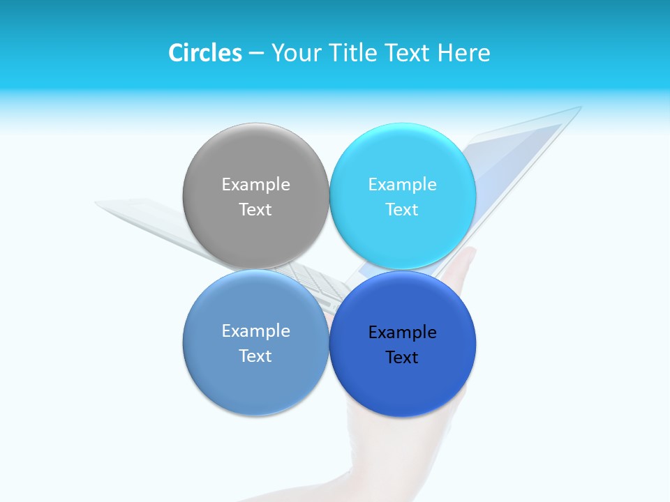 Adult Part Holding PowerPoint Template