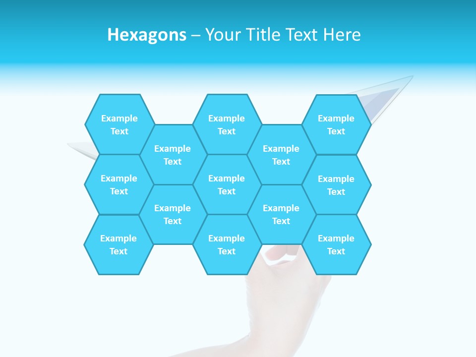Adult Part Holding PowerPoint Template