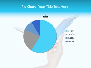 Adult Part Holding PowerPoint Template