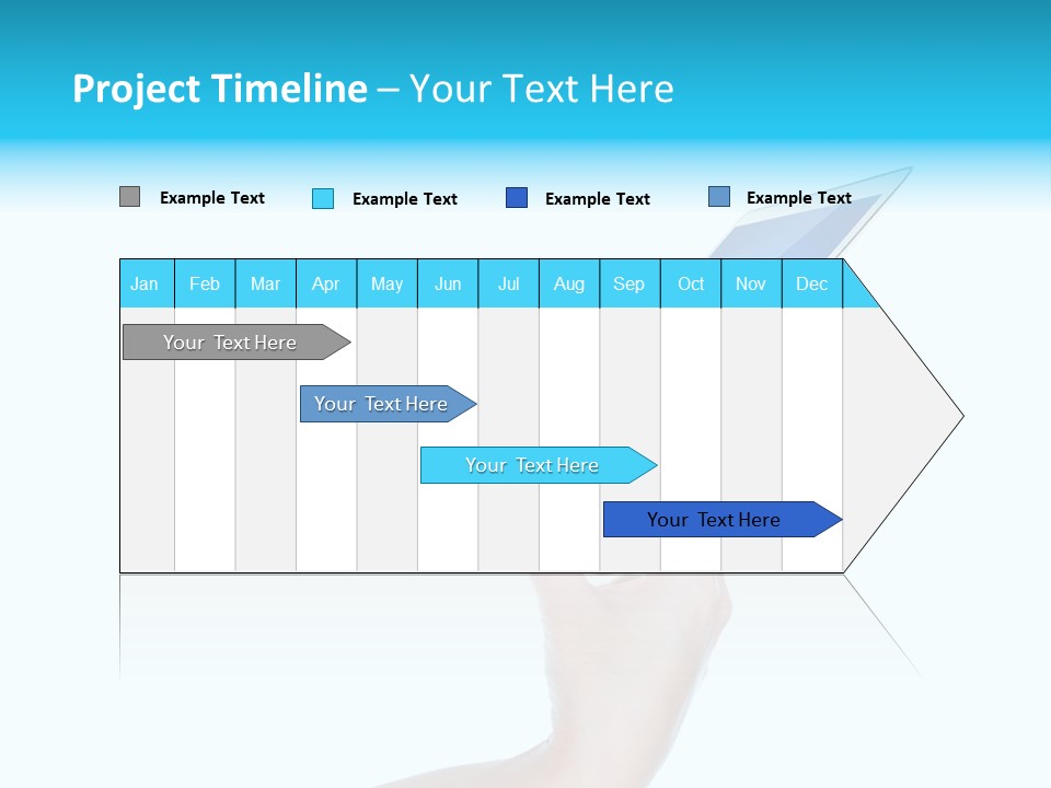 Adult Part Holding PowerPoint Template