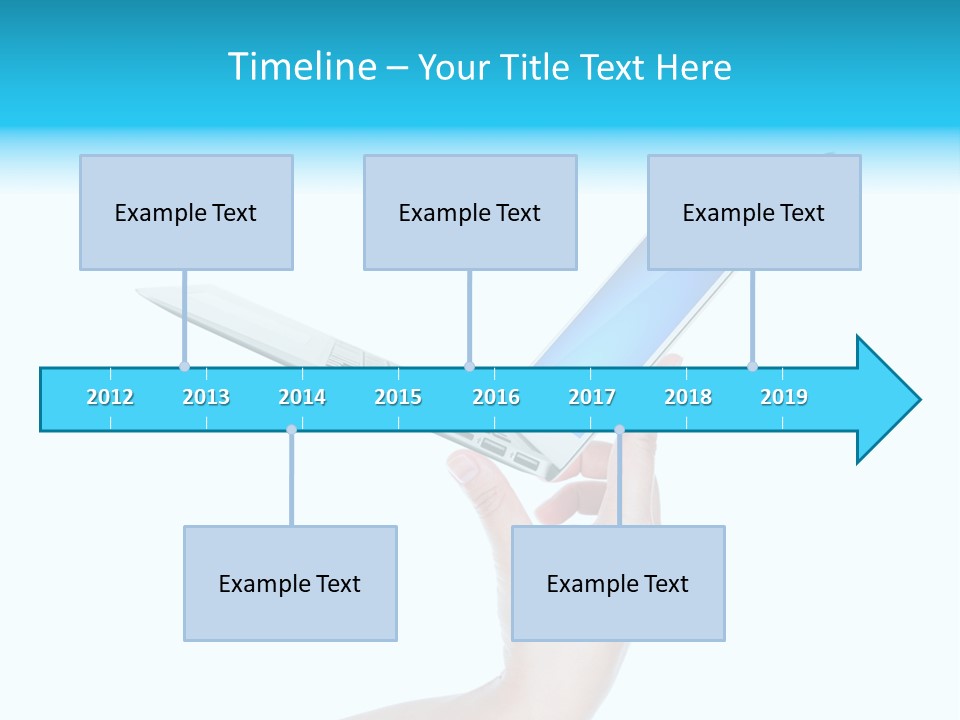 Adult Part Holding PowerPoint Template