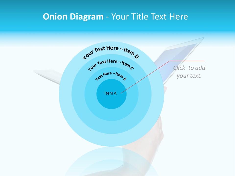 Adult Part Holding PowerPoint Template