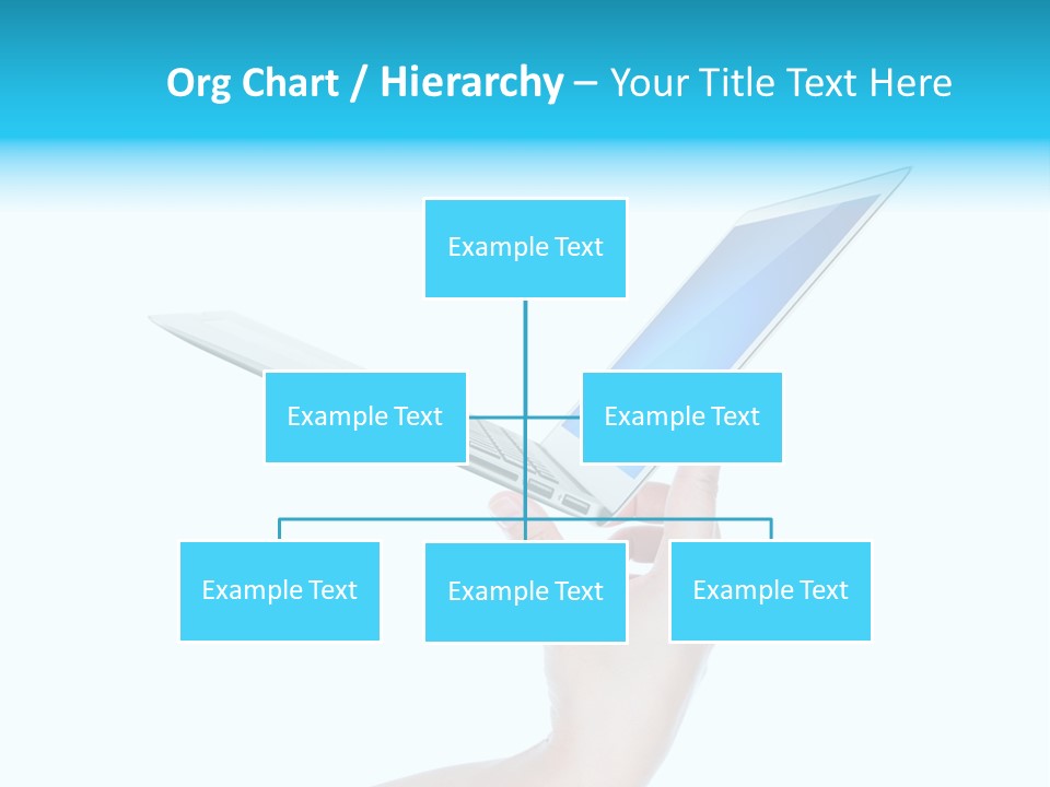 Adult Part Holding PowerPoint Template
