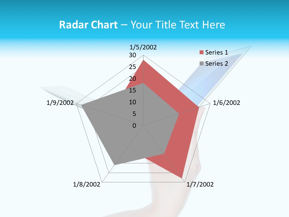Adult Part Holding PowerPoint Template