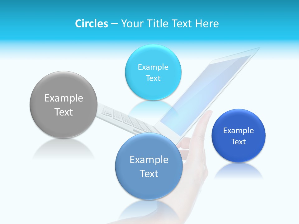 Adult Part Holding PowerPoint Template