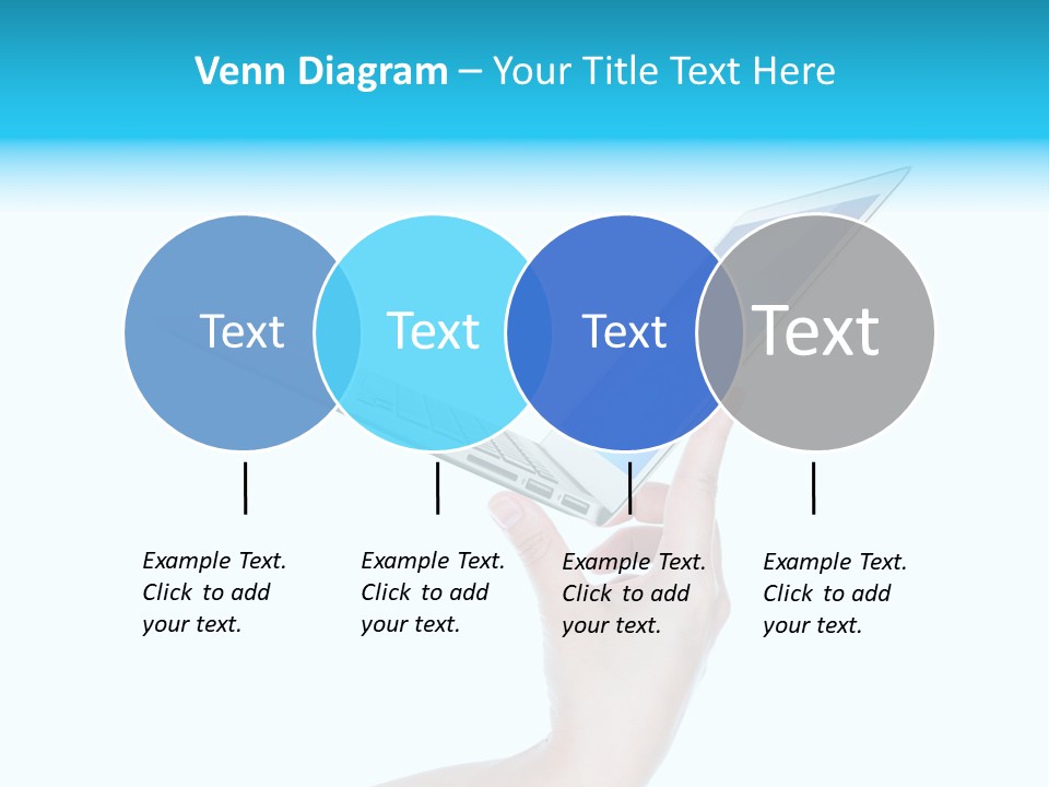 Adult Part Holding PowerPoint Template