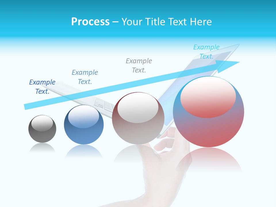Adult Part Holding PowerPoint Template