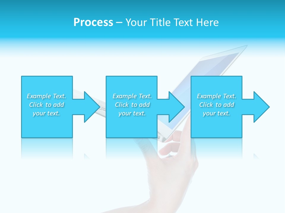 Adult Part Holding PowerPoint Template