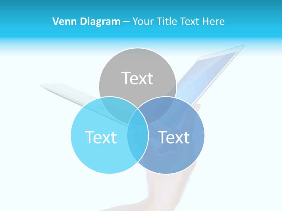Adult Part Holding PowerPoint Template