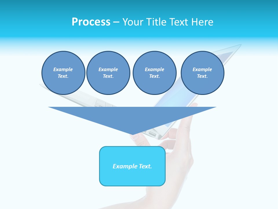 Adult Part Holding PowerPoint Template
