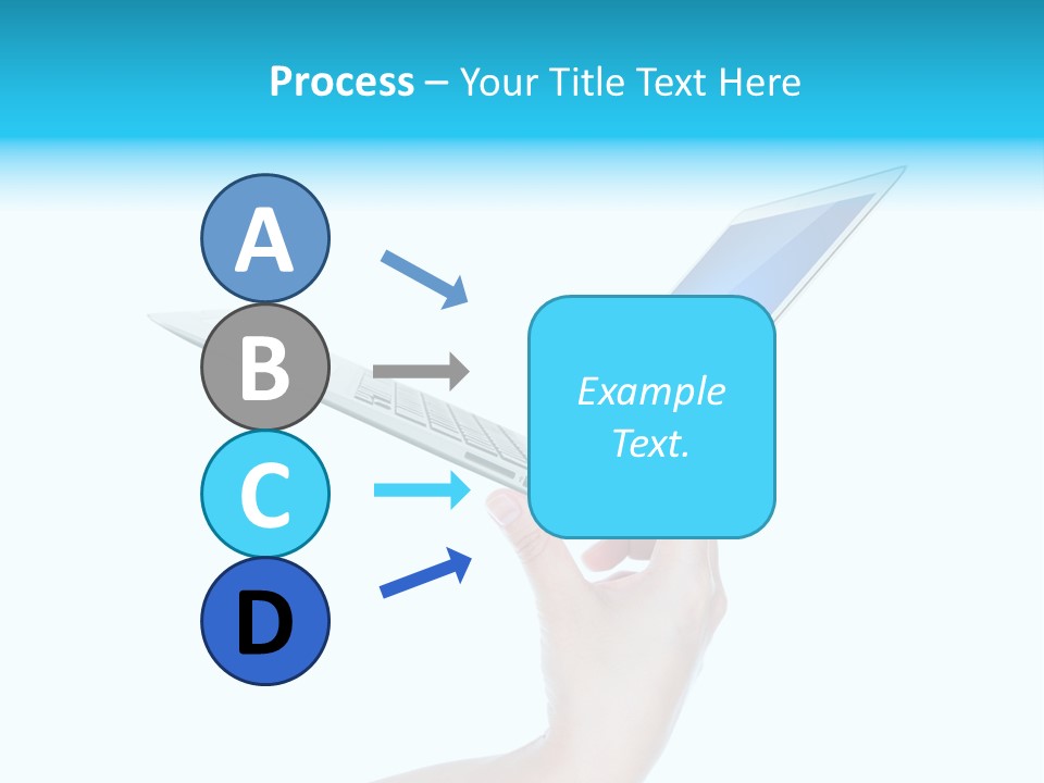 Adult Part Holding PowerPoint Template