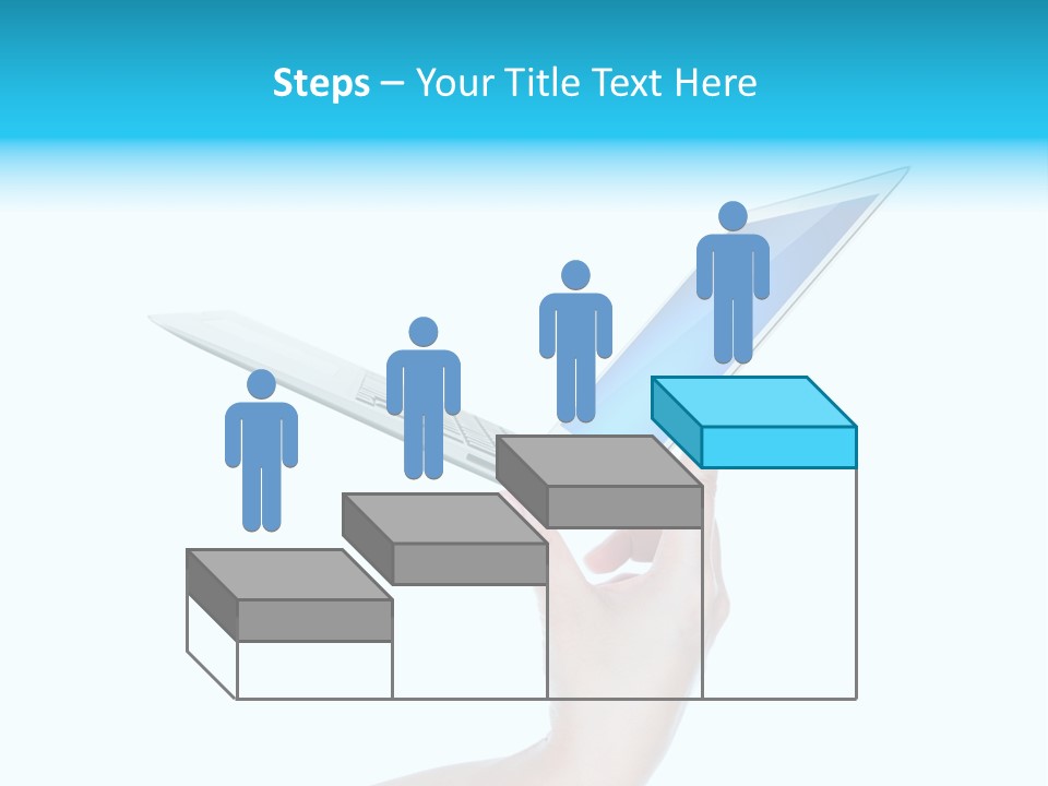 Adult Part Holding PowerPoint Template