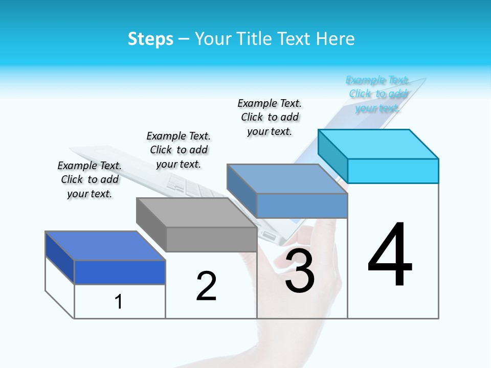 Adult Part Holding PowerPoint Template
