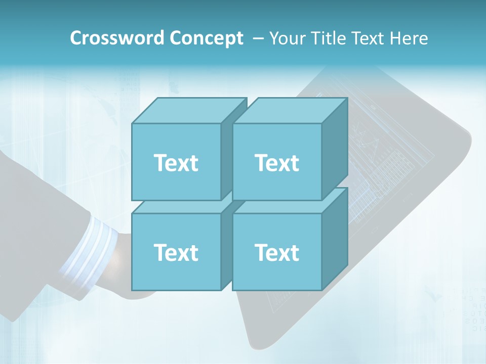 Gadget Microscopic Defocused PowerPoint Template