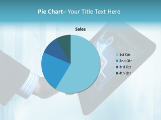 Gadget Microscopic Defocused PowerPoint Template