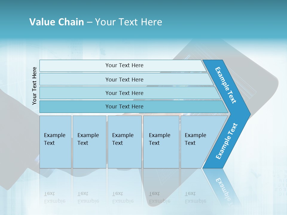 Gadget Microscopic Defocused PowerPoint Template