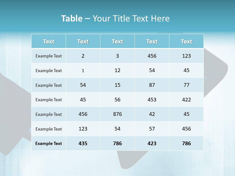Gadget Microscopic Defocused PowerPoint Template