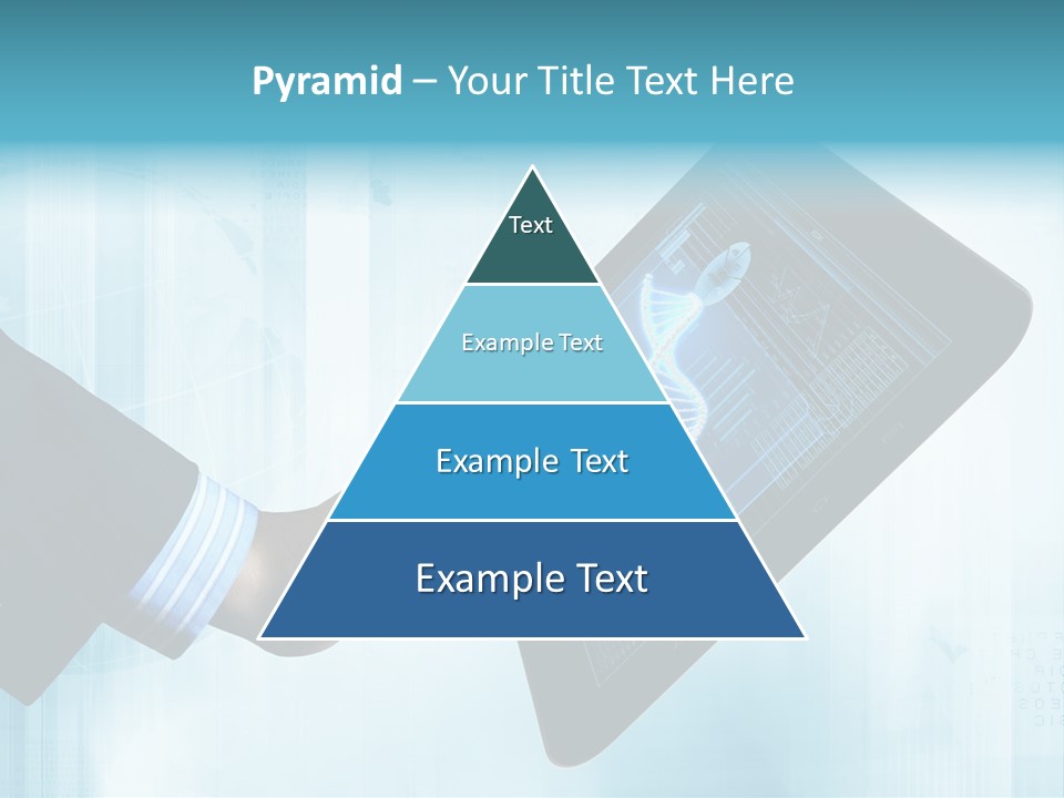 Gadget Microscopic Defocused PowerPoint Template