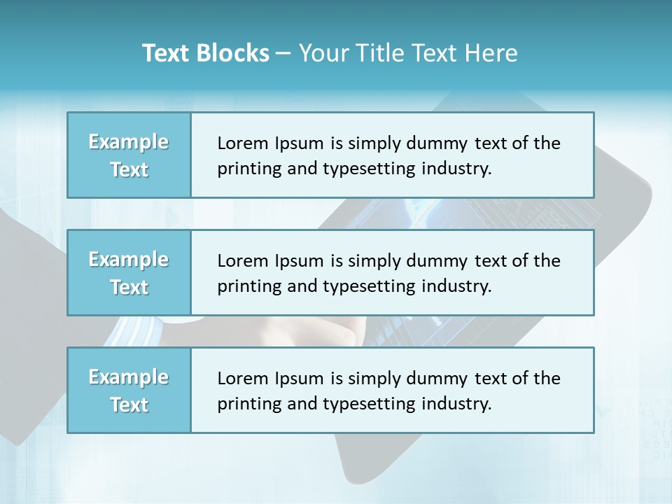 Gadget Microscopic Defocused PowerPoint Template