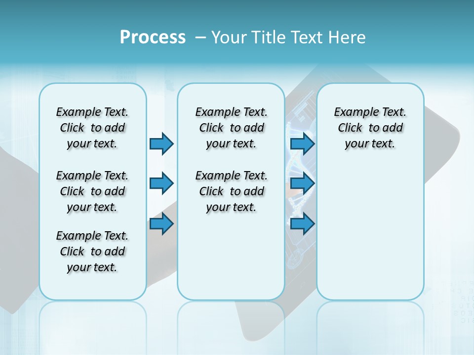 Gadget Microscopic Defocused PowerPoint Template