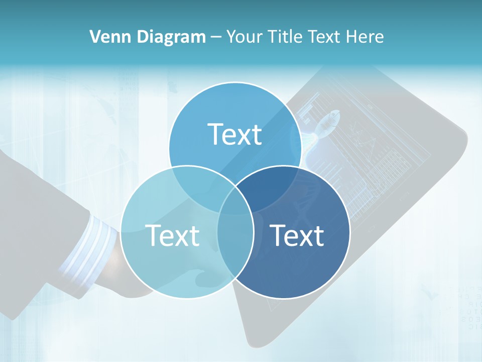 Gadget Microscopic Defocused PowerPoint Template