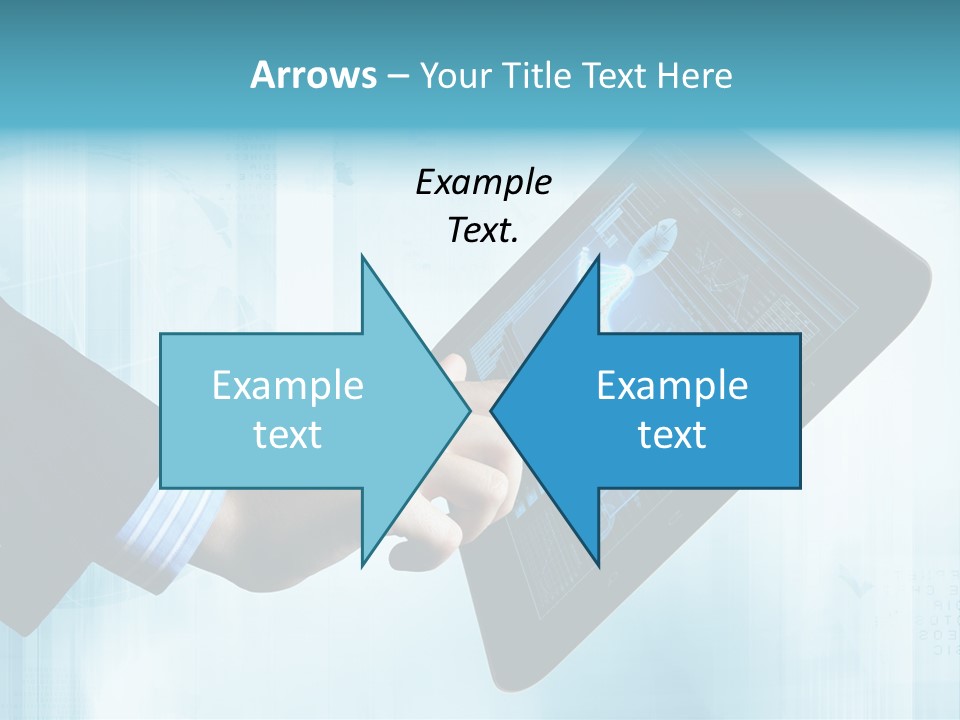 Gadget Microscopic Defocused PowerPoint Template