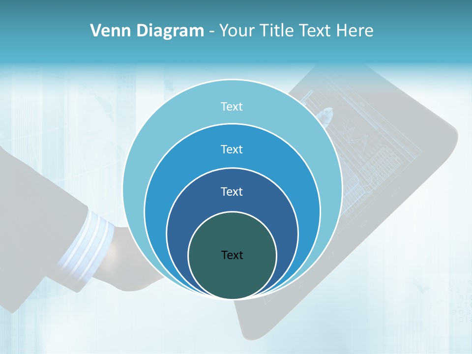 Gadget Microscopic Defocused PowerPoint Template