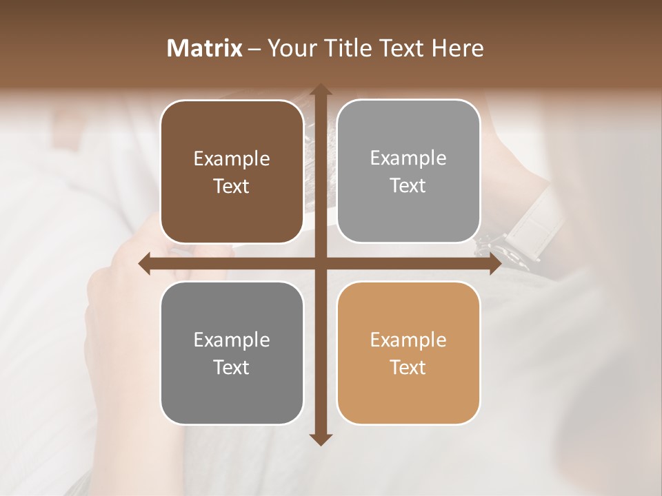 Scan Mother Looking PowerPoint Template