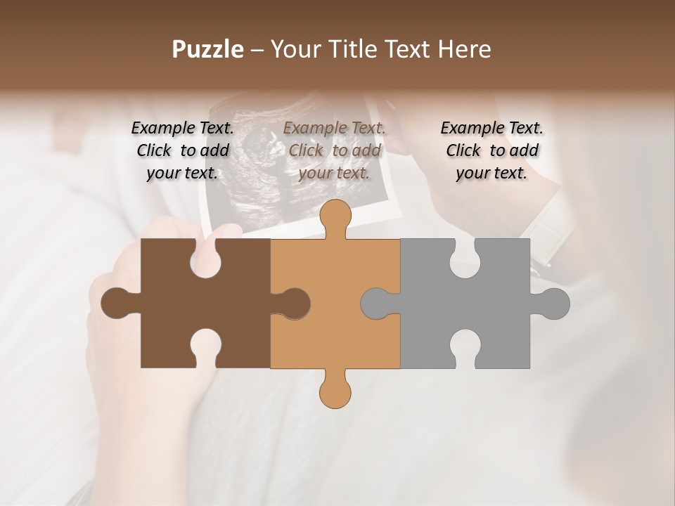 Scan Mother Looking PowerPoint Template