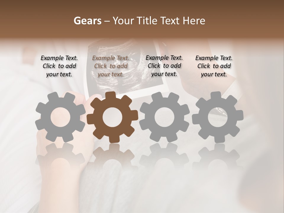 Scan Mother Looking PowerPoint Template