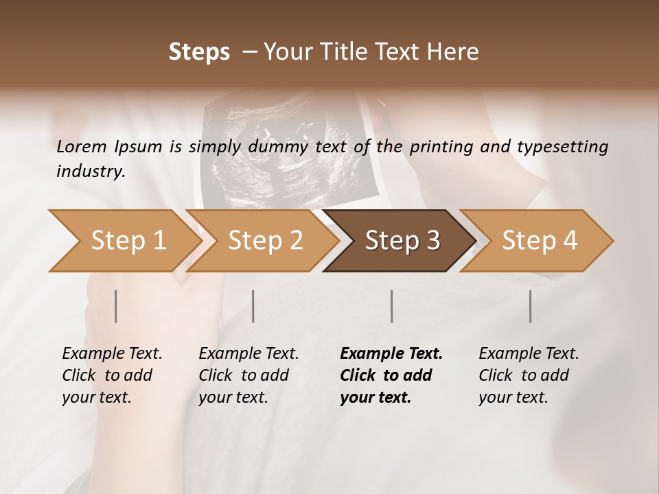 Scan Mother Looking PowerPoint Template