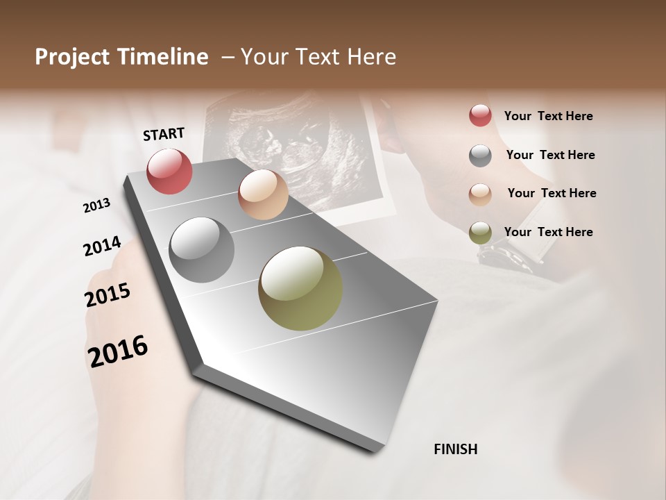 Scan Mother Looking PowerPoint Template