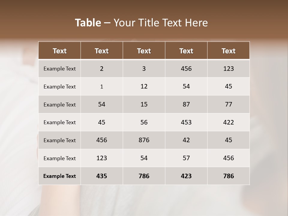 Scan Mother Looking PowerPoint Template