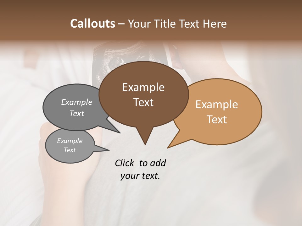 Scan Mother Looking PowerPoint Template