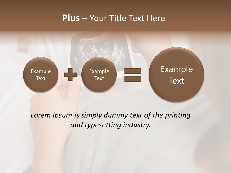 Scan Mother Looking PowerPoint Template