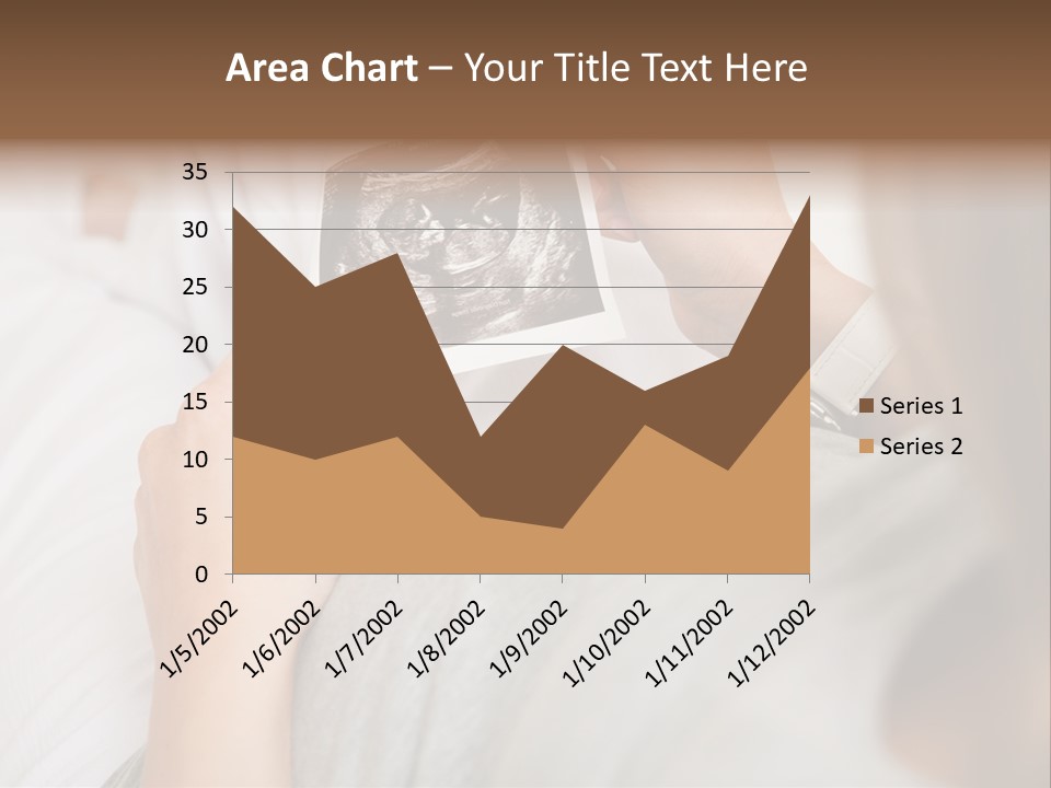 Scan Mother Looking PowerPoint Template