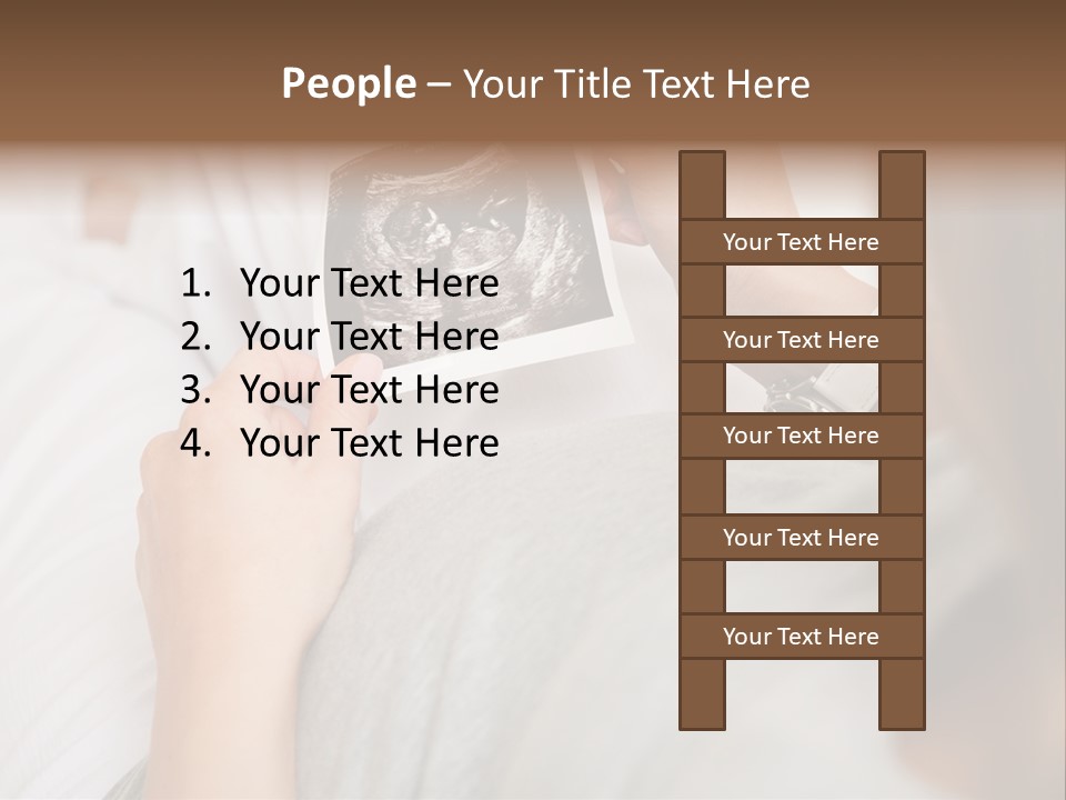 Scan Mother Looking PowerPoint Template