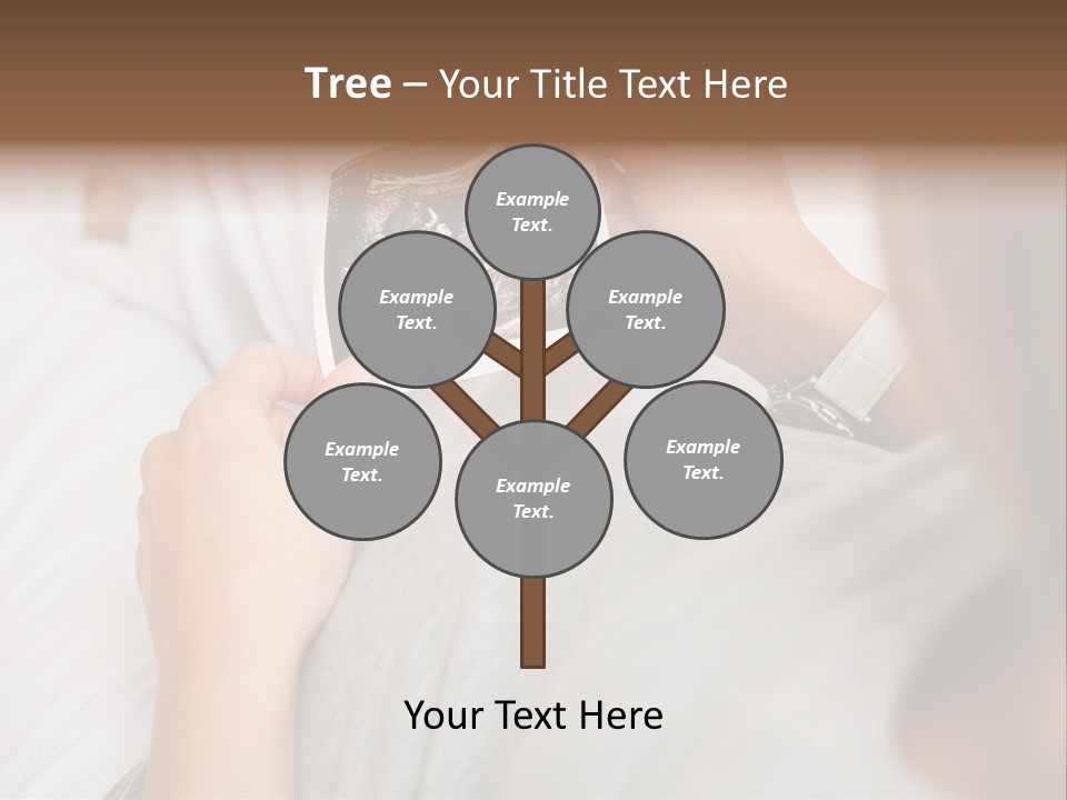 Scan Mother Looking PowerPoint Template