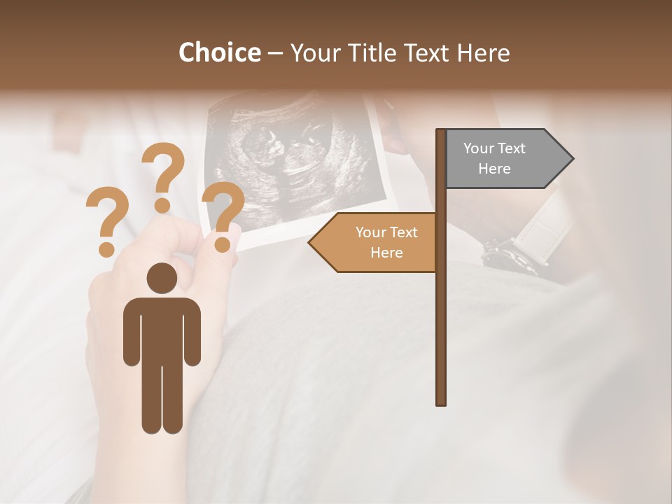 Scan Mother Looking PowerPoint Template