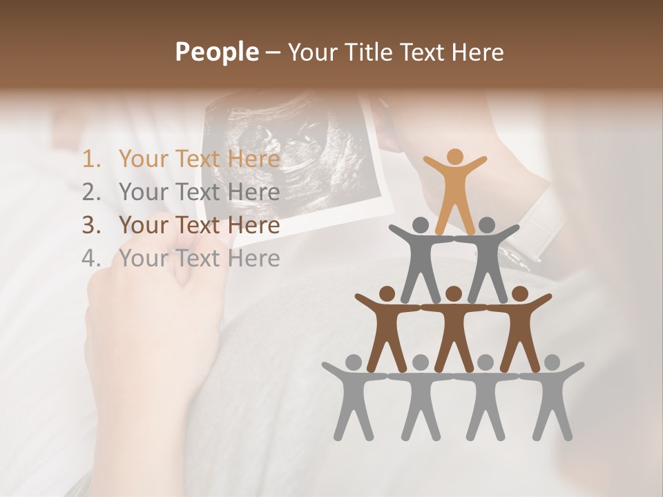 Scan Mother Looking PowerPoint Template