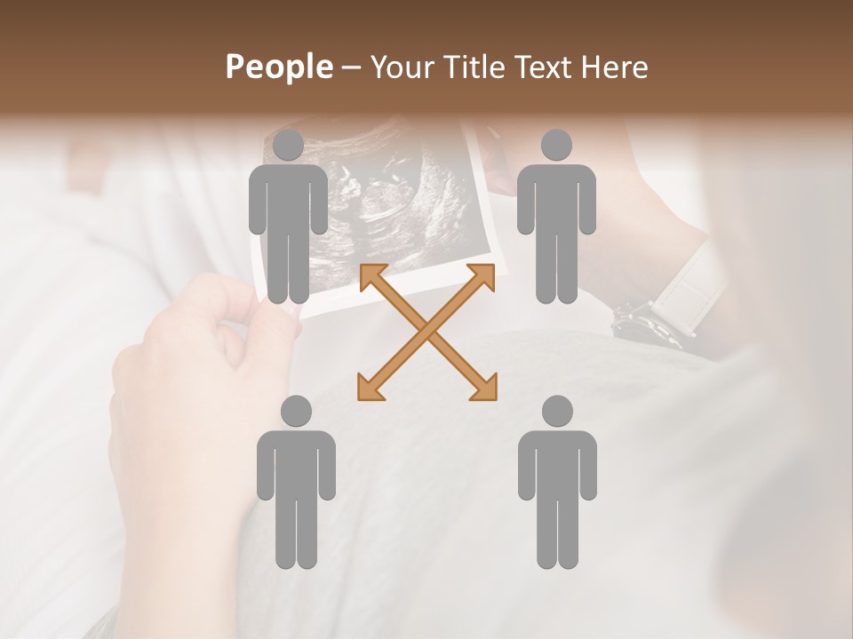 Scan Mother Looking PowerPoint Template