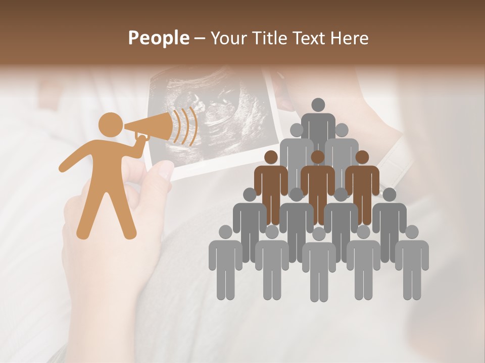 Scan Mother Looking PowerPoint Template