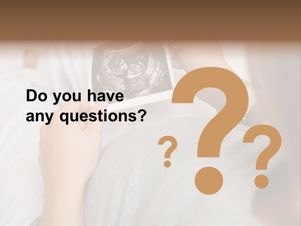 Scan Mother Looking PowerPoint Template