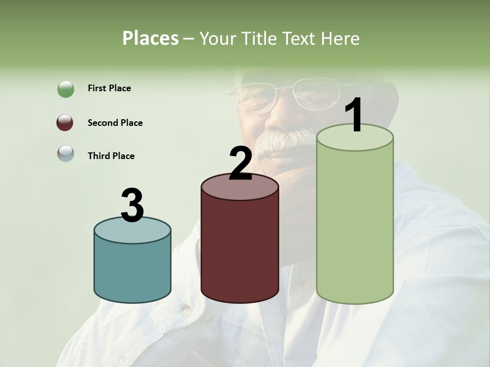 Camera Black One Person PowerPoint Template