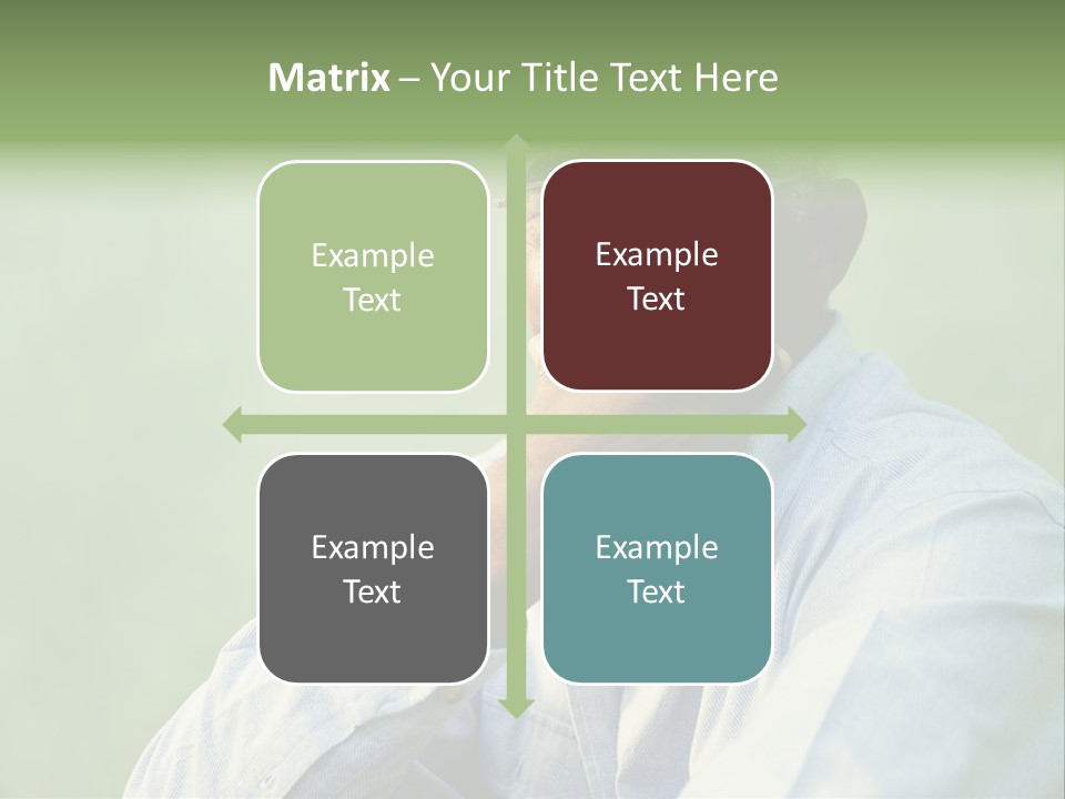 Camera Black One Person PowerPoint Template