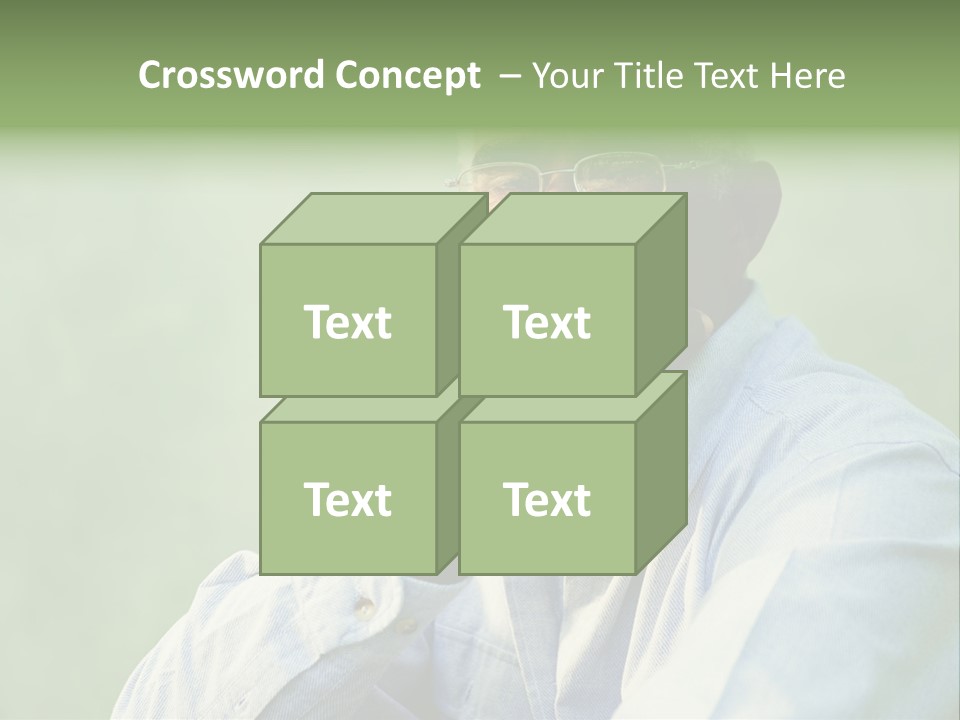 Camera Black One Person PowerPoint Template
