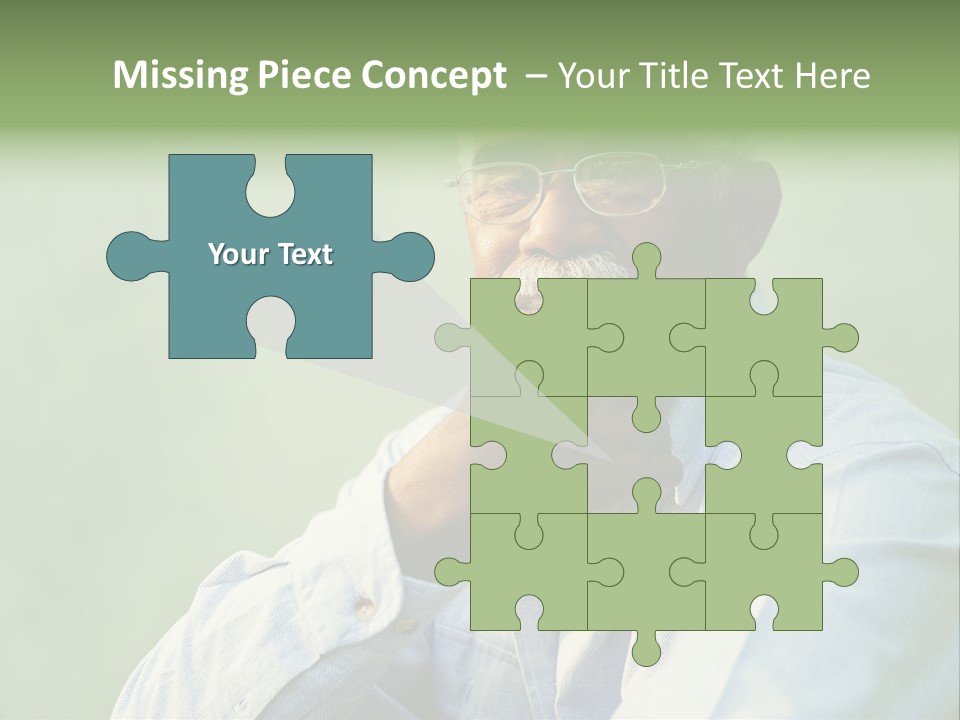 Camera Black One Person PowerPoint Template