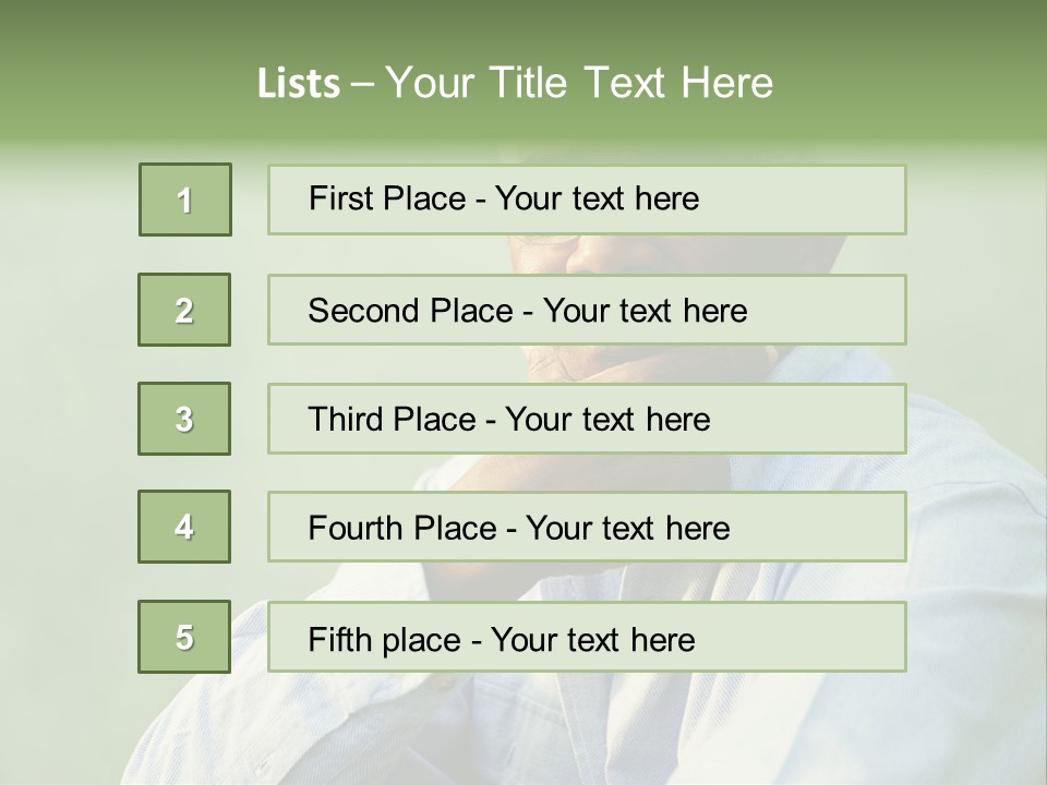 Camera Black One Person PowerPoint Template